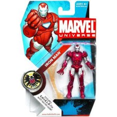 Marvel Universe Series 5 Iron Man Action Figure [Silver Centurion]   